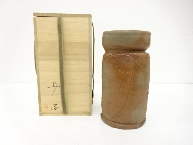 JAPANESE TEA CEREMONY / HANAIRE FLOWER VASE / ARTISAN WORK